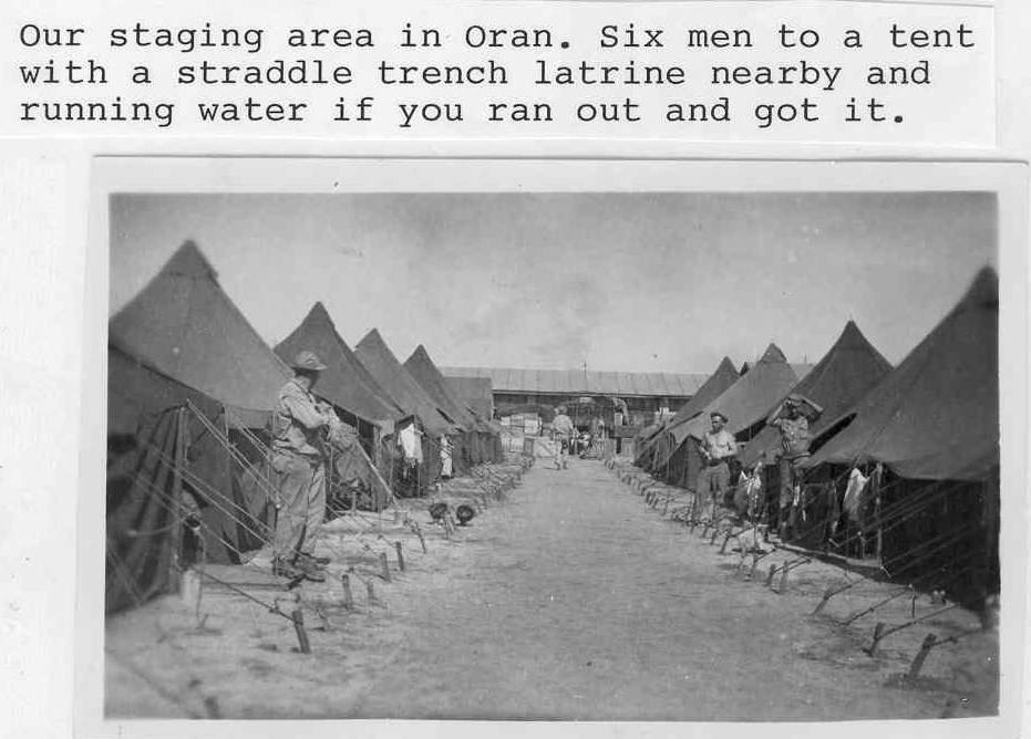 Example of tents in Oran